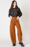 Camel Barrel Pants