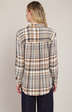 Brown Plaid Button Down