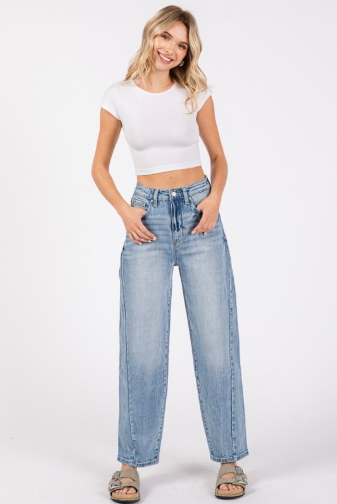 Lola Barrel Jeans
