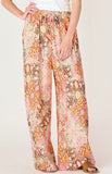 Pink Medallion Wide Leg Pants