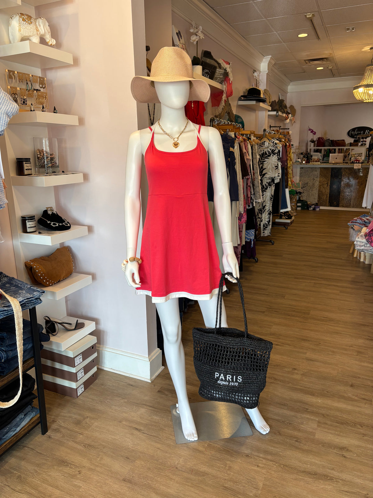 Red Tennis Dress