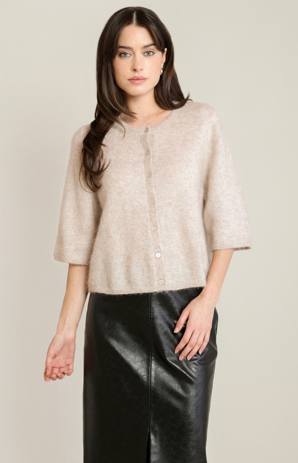 Light Dusty Pink Cardigan