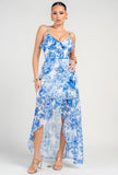 Chelsea Blue Floral Dress