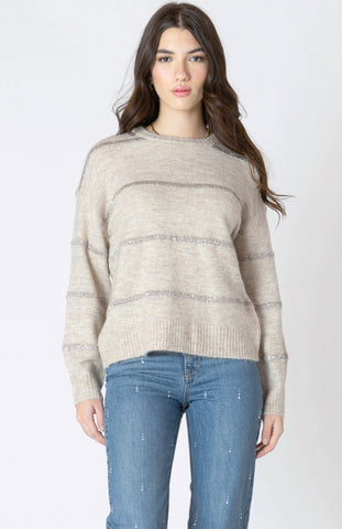 Oat Sequin Sweater
