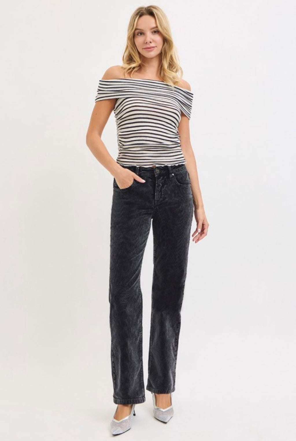 Midnight Corduroy Pants