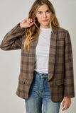 Sophie Plaid Blazer
