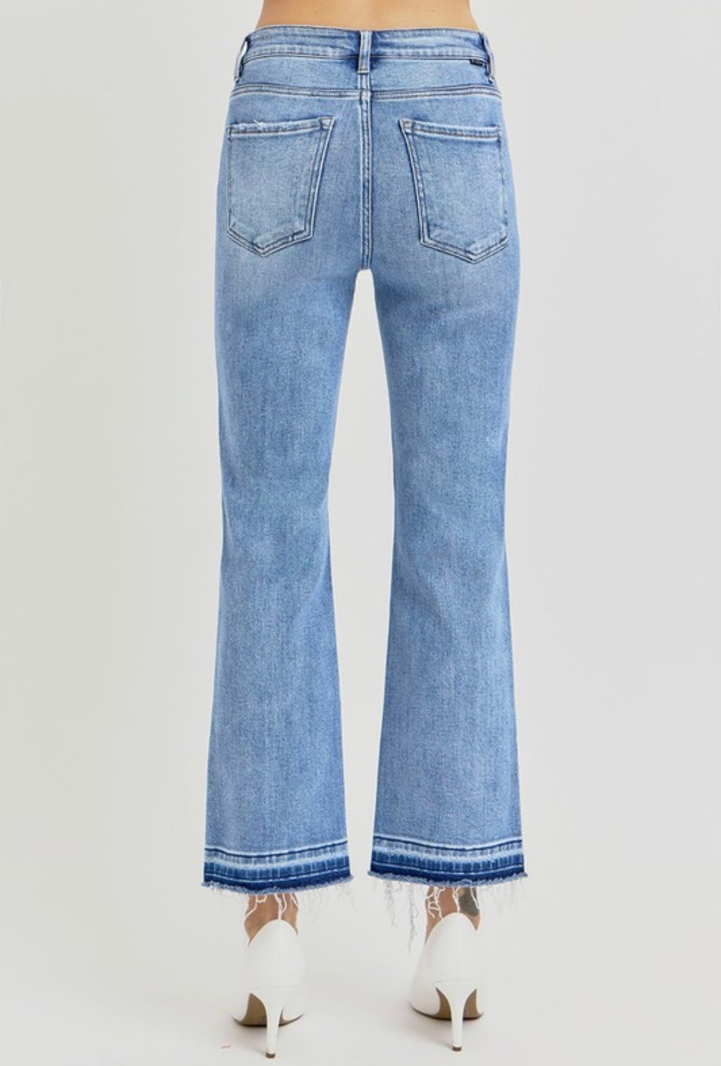 Emma Cropped Shadow Hem Jeans