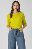 Lime Pocket Top