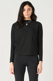 Black Dolman Sleeve Sweater
