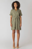 Sage Eyelet Dress