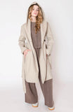 Stone Hooded Coat