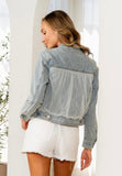 Tulle Denim Jacket