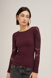 Wine Cut Out Top