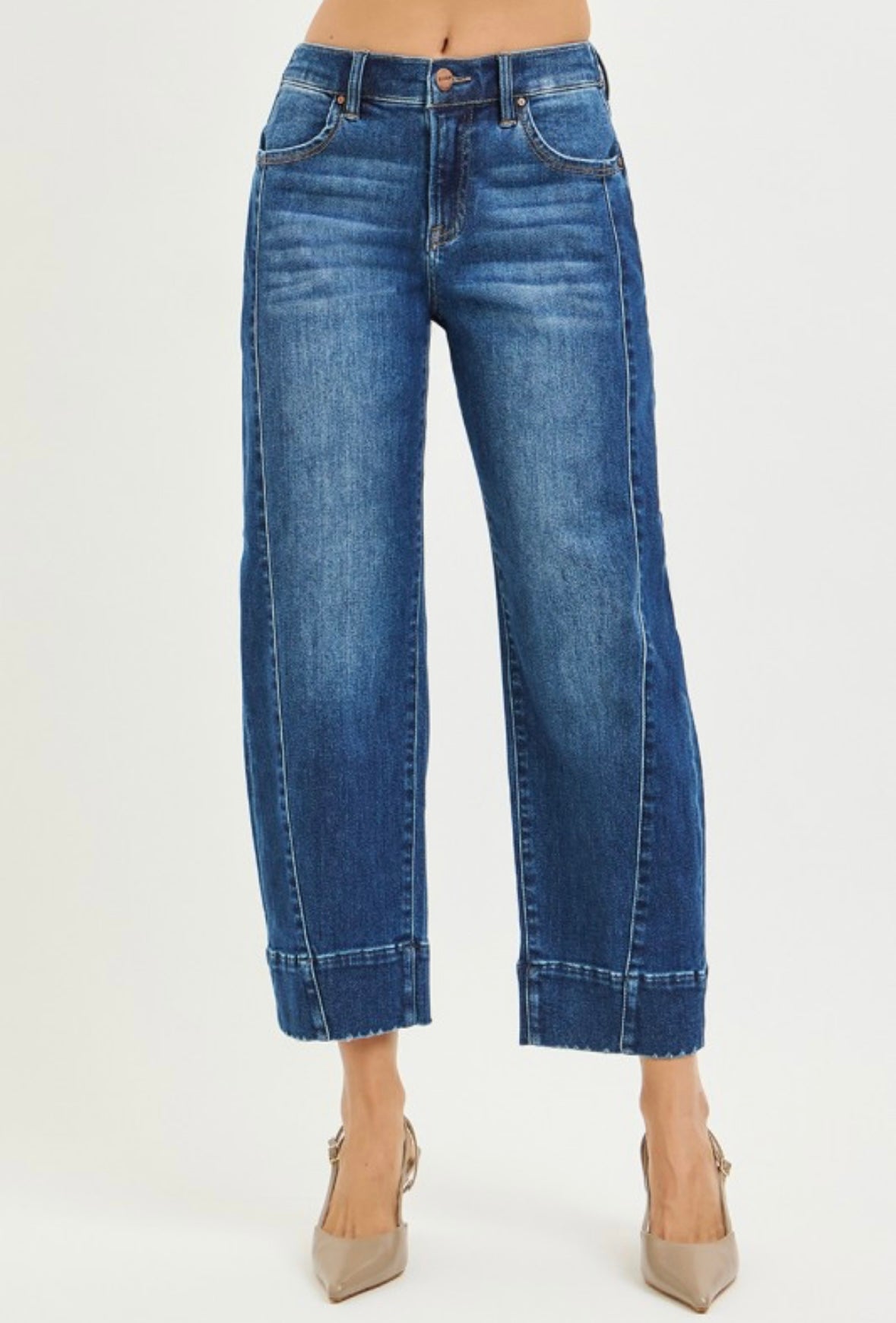 Celeste Barrel Jeans