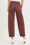 Brown Barrel Jeans