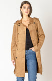 Camel Belted Trench Coat