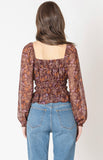 Wildflower Peasant Top