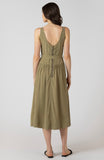 Dusty Sage Belted Dress
