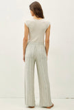 Sage Stripe Linen Pants