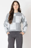 Grey Block Sweater