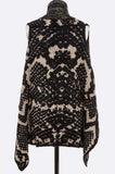 Geo Print Sweater Vest