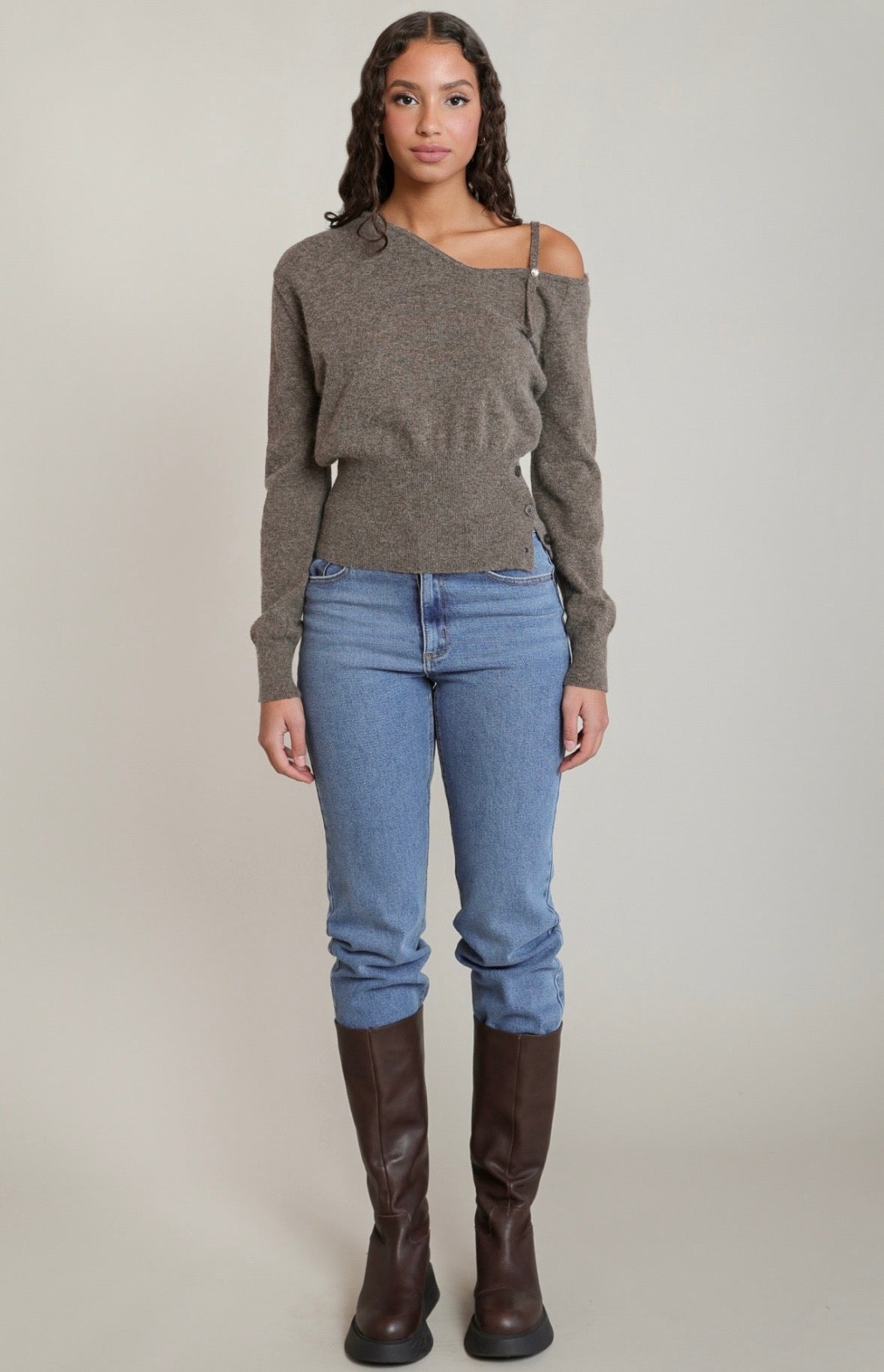 Espresso Heather Sweater