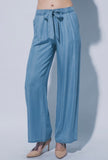 Belted Wide Leg Pants