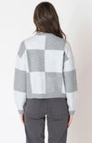 Grey Block Sweater