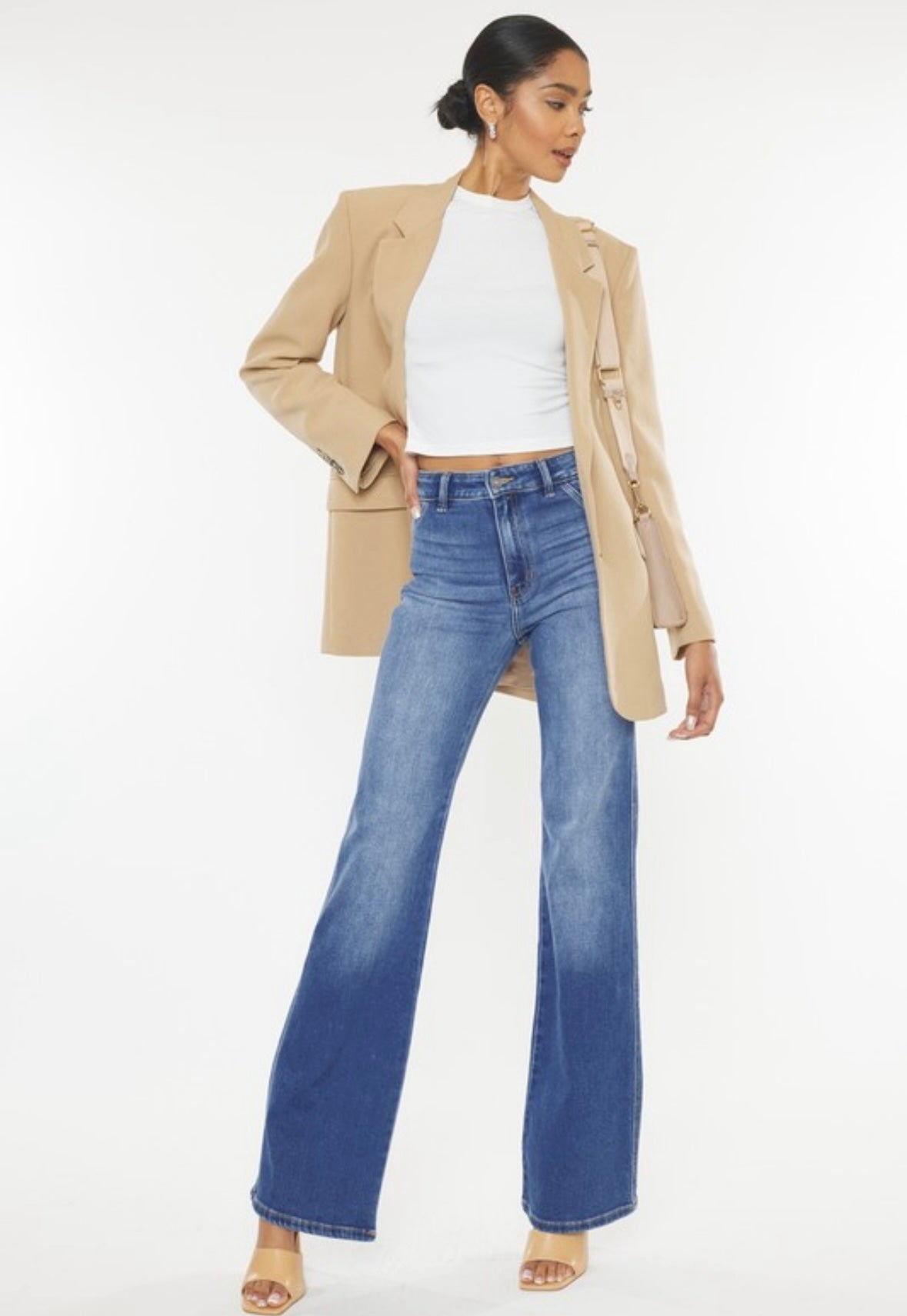 High Rise Holly Flare Jeans