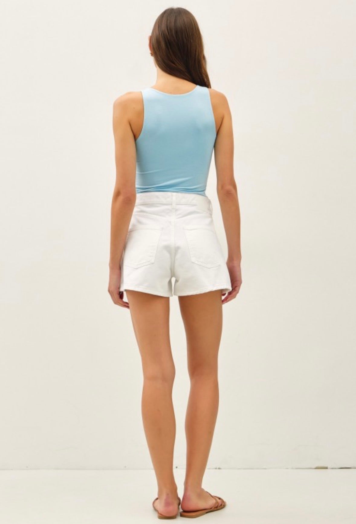 Sky Blue V-Neck Cami