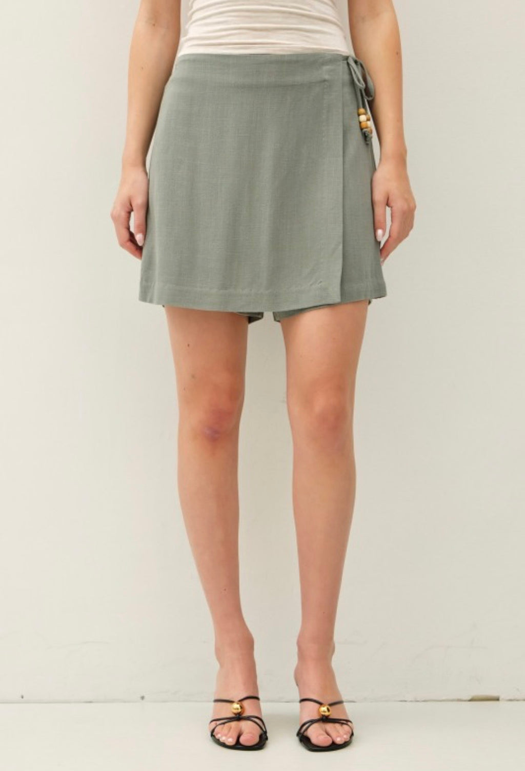Sage Wrap Skort