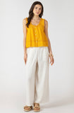 Sunflower Eyelet Tank