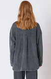 Washed Black Shacket