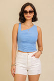 Blue Asymmetric Tank