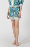 Poolside Scarf Print Shorts