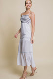 White Embroidered Maxi Dress