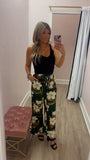 Palm Blossom Pants