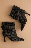 Gina Slouch Tweed Bootie