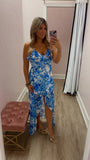 Chelsea Blue Floral Dress
