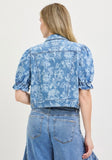 Floral Denim Jacket