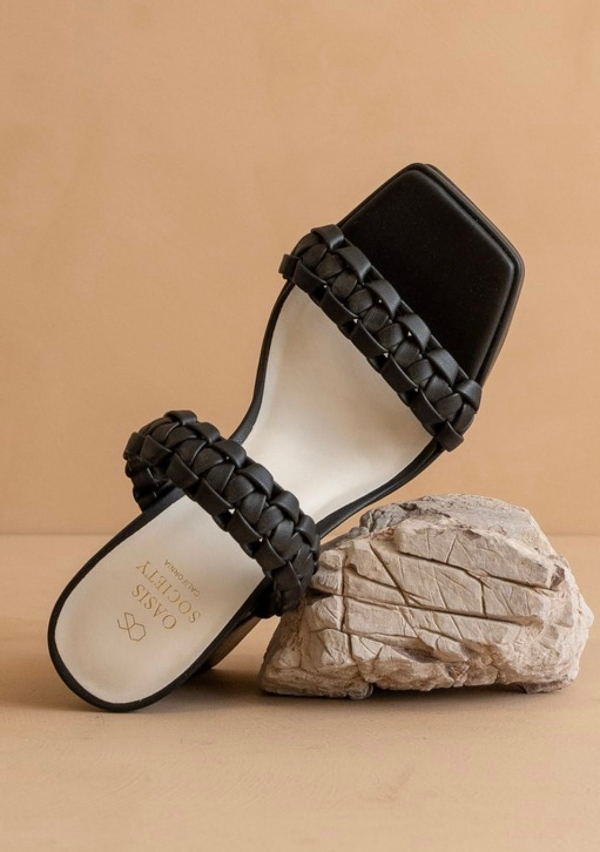 Black Zenda Platform Sandals