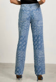Handkerchief Wide Leg Jeans