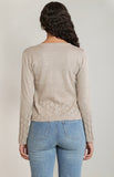 Oatmeal Tie Cardigan