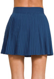 Navy Tennis Skort