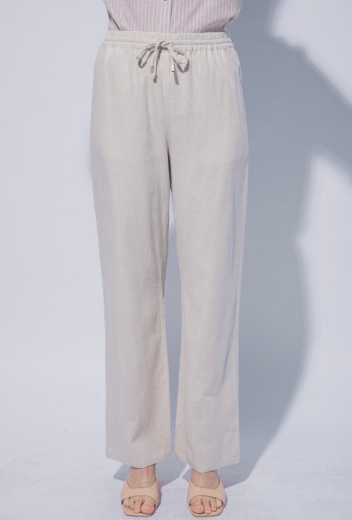 Linen Wide Leg Pants