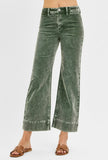 Forest Corduroy Wide Leg