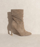 Grey Kali Slouch Bootie