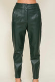 Forest Vegan Leather Pants