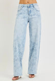 Audrey Floral Wide Leg Jeans