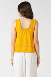 Sunflower Eyelet Tank